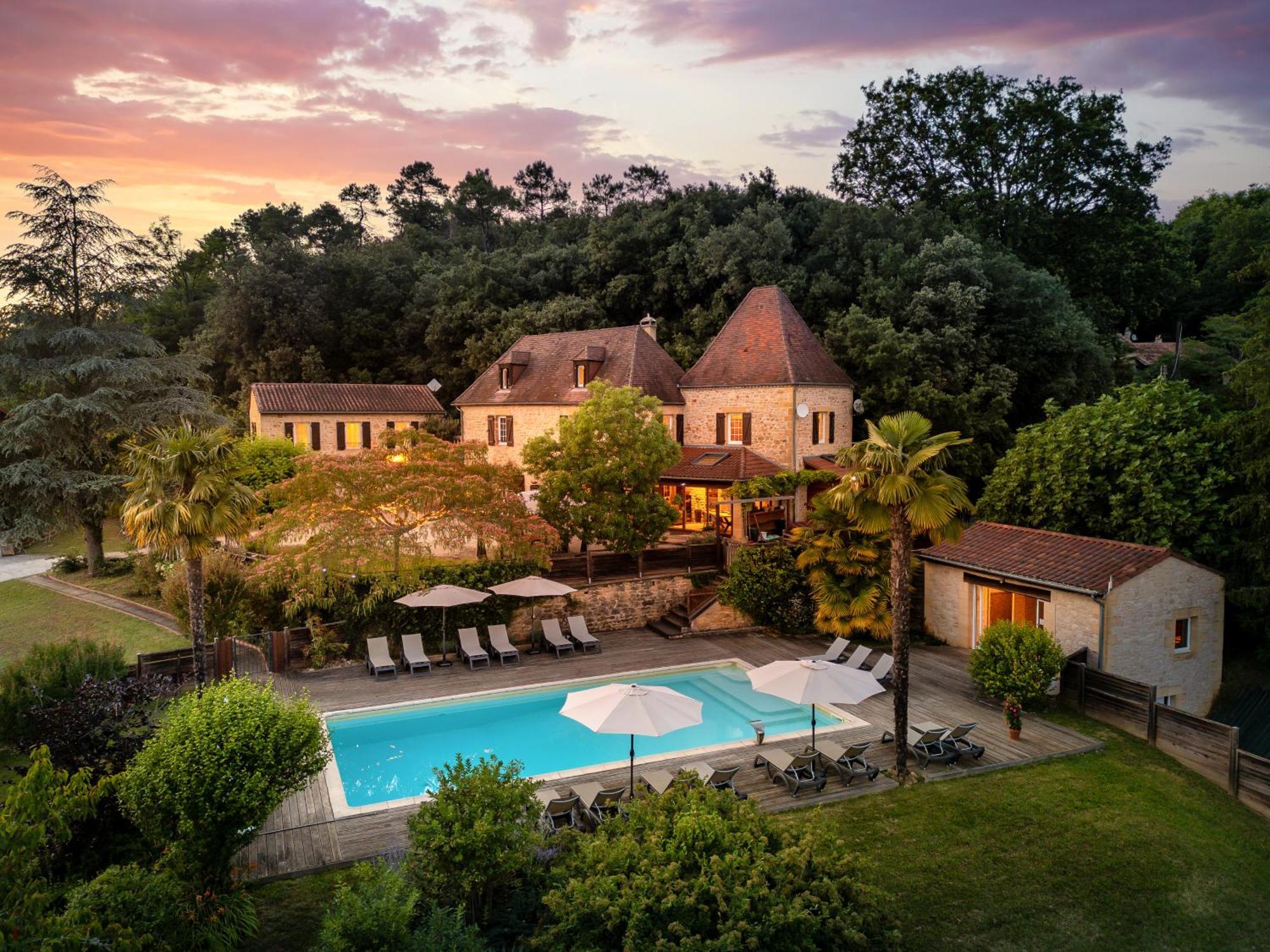 Domaine De Campagnac - Spa & Sauna Carsac-Aillac Zewnętrze zdjęcie